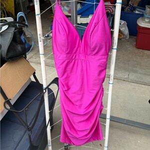 Windsor Hot Pink Mini Dress